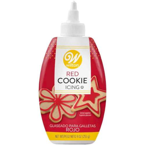 Cookie Icing - Red - Click Image to Close